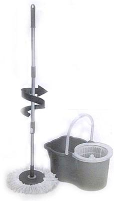 Швабра вертушка с отжимом Handy spin mop для уборки